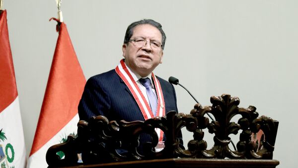 Pedro Chávarry, fiscal de la Nación de Perú - Sputnik Mundo