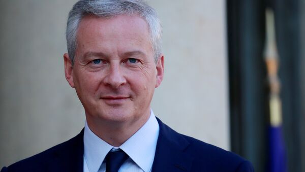 Bruno Le Maire, ministro de Economía y Finanzas francés - Sputnik Mundo