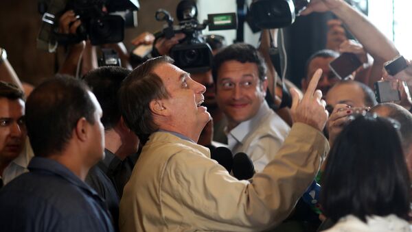 Jair Bolsonaro, candidato a la presidencia de Brasil - Sputnik Mundo