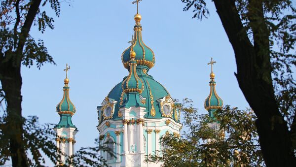 Una iglesia en Kiev (imagen referencial) - Sputnik Mundo
