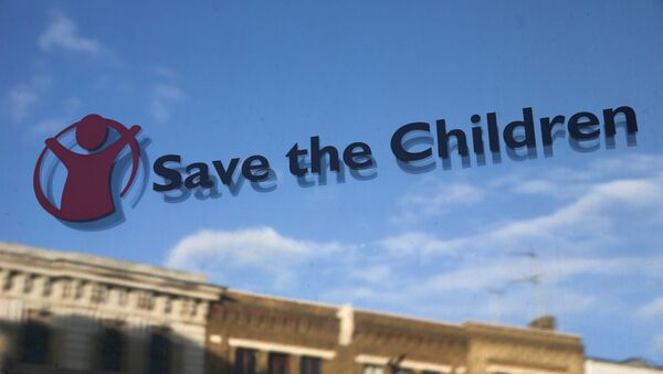 Logo de ka ONG Save the Children - Sputnik Mundo