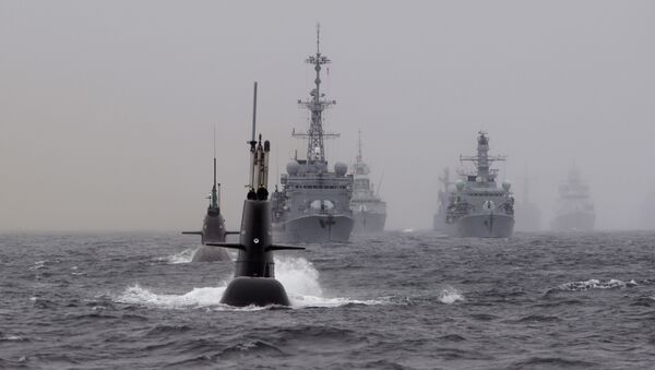 Ejercicios antisubmarinos de la OTAN (archivo) - Sputnik Mundo