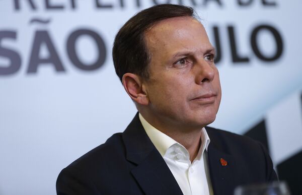 Joao Doria, gobernador del estado de Sao Paulo Joao Doria, gobernador del estado de Sao Paulo - Sputnik Mundo