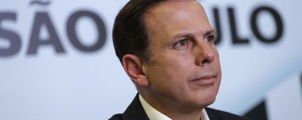 Joao Doria, gobernador del estado de Sao Paulo Joao Doria, gobernador del estado de Sao Paulo - Sputnik Mundo