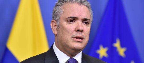 Iván Duque, presidente de Colombia Iván Duque, presidente de Colombia - Sputnik Mundo