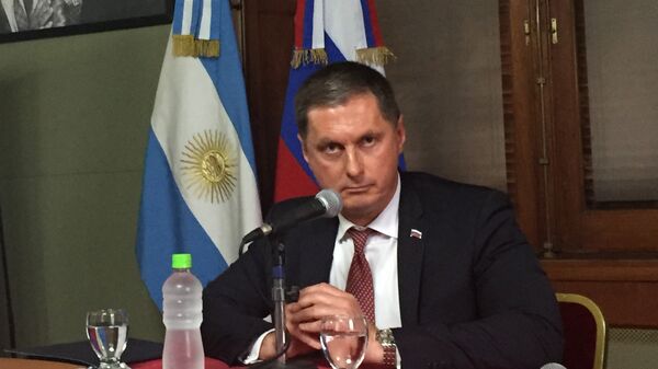 Embajador ruso en Argentina, Dmitri Feoktistov - Sputnik Mundo