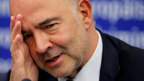 Pierre Moscovici, el comisario europeo de Asuntos Económicos - Sputnik Mundo