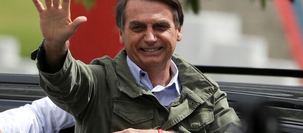 Jair Bolsonaro, presidente electo de Brasil Jair Bolsonaro, presidente electo de Brasil - Sputnik Mundo