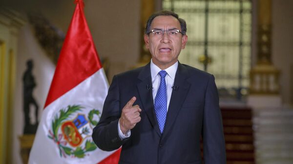 Martín Vizcarra, presidente de Perú (archivo) - Sputnik Mundo