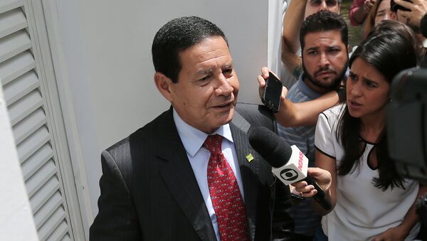 Antônio Hamilton Mourão, vicepresidente electo de Brasil - Sputnik Mundo