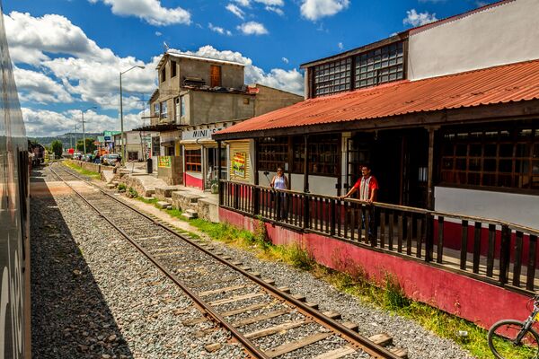 El tren de pasajeros en México El tren de pasajeros en México - Sputnik Mundo