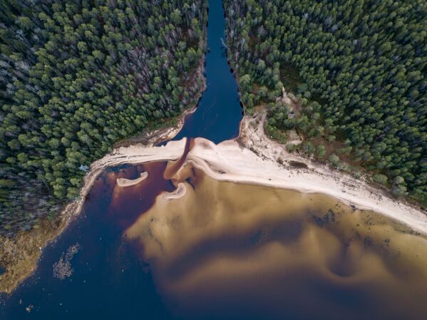 La hipnótica belleza del lago ruso Onega - Sputnik Mundo