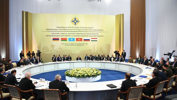 Cumbre de los países miembros de la Organización del Tratado de Seguridad Colectiva (OTSC) - Sputnik Mundo