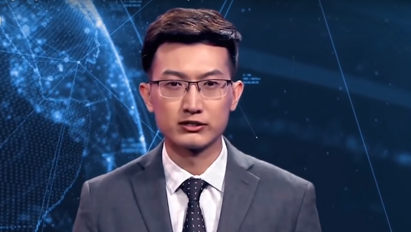 El primer presentador de noticias virtual es chino - Sputnik Mundo