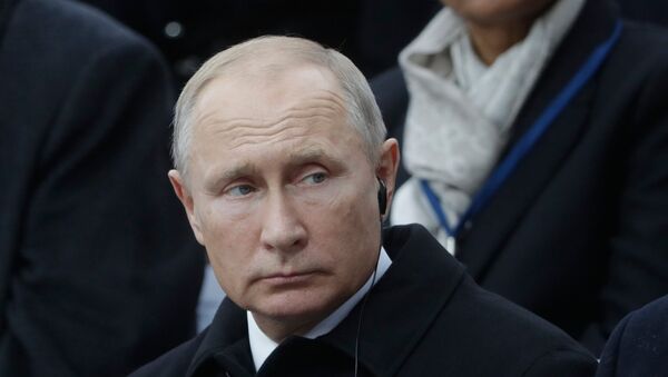 El presidente ruso, Vladímir Putin, en París - Sputnik Mundo