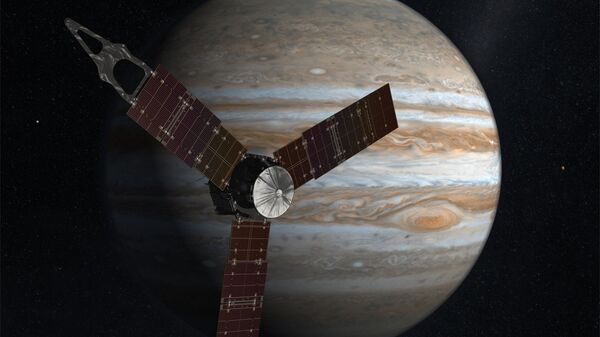 Sonda espacial Juno y Júpiter - Sputnik Mundo