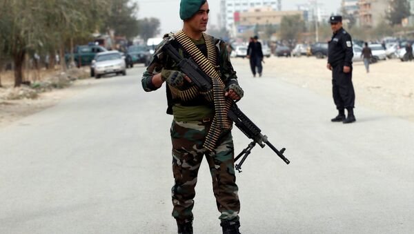 Soldado de las fuerzas de seguridad de Afganistán - Sputnik Mundo