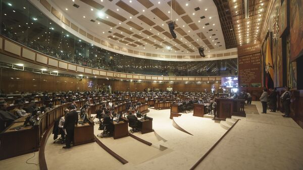 La Asamblea Nacional de Ecuador (archivo) - Sputnik Mundo