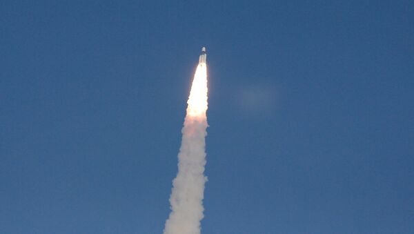 El lanzamiento del nuevo satélite de comunicaciones GSAT-29 - Sputnik Mundo