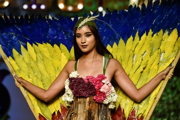 Colombia celebra un desfile de moda ecológica Colombia celebra un desfile de moda ecológica - Sputnik Mundo