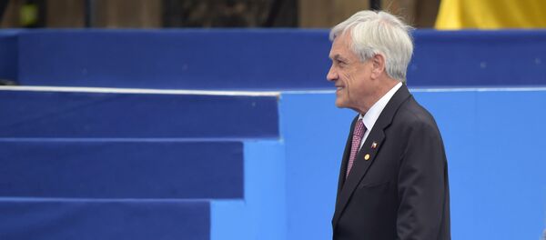 Sebastián Piñera, presidente de Chile Sebastián Piñera, presidente de Chile - Sputnik Mundo