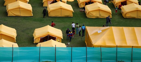 Migrantes venezolanos en Colombia (archivo) Migrantes venezolanos en Colombia (archivo) - Sputnik Mundo