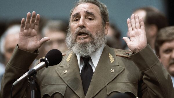Fidel Castro, líder de la Revolución Cubana - Sputnik Mundo