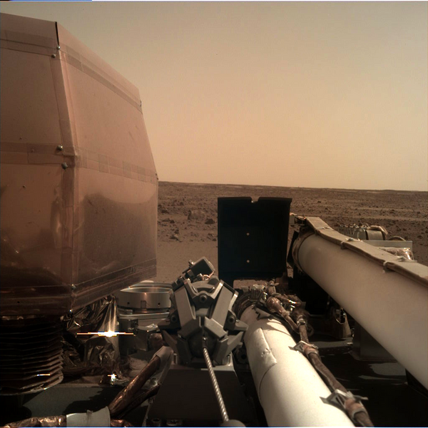 Imagen de Marte registrada por la sonda InSight Imagen de Marte registrada por la sonda InSight - Sputnik Mundo