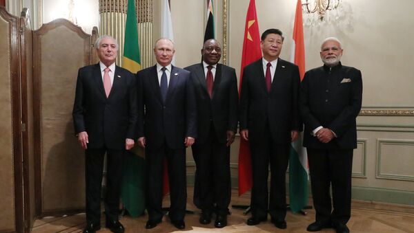 Presidentes de los países del grupo BRICS en Buenos Aires - Sputnik Mundo