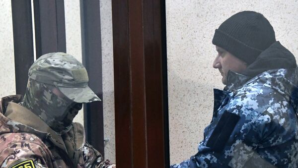 Uno de los marineros ucranianos arrestados - Sputnik Mundo