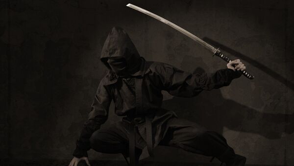 Un ninja (imagen ilustrativa) - Sputnik Mundo