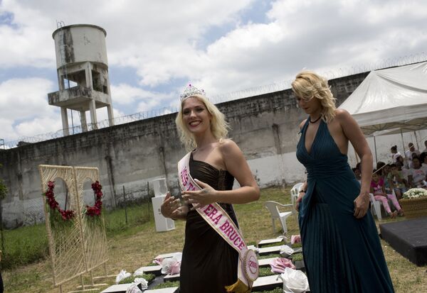 Los mejores momentos de un concurso de belleza en una prisión de mujeres en Brasil - Sputnik Mundo