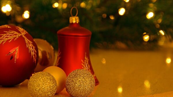 Adornos para árbol de Navidad  - Sputnik Mundo