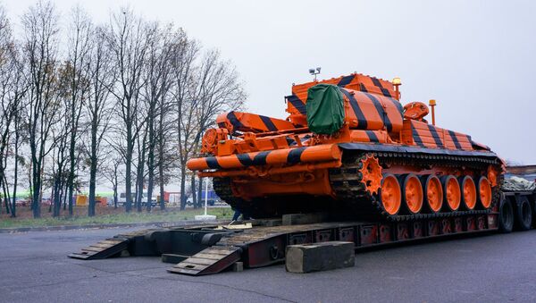 Vehículo blindado de reparación y evacuación basado en el tanque T-72 - Sputnik Mundo