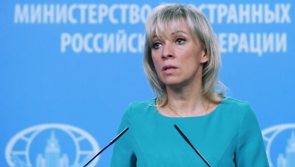 María Zajárova, la portavoz del Ministerio de Asuntos Exteriores ruso - Sputnik Mundo
