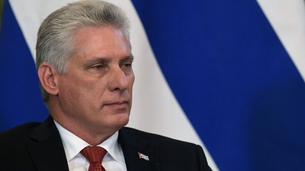 Miguel Díaz-Canel, presidente de Cuba - Sputnik Mundo