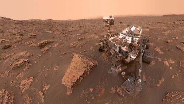 El astromóvil marciano Curiosity - Sputnik Mundo