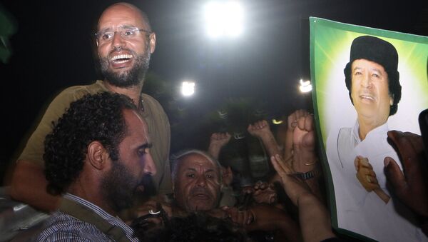 Saif Islam, el segundo hijo del ex líder libio Muamar Gadafi - Sputnik Mundo