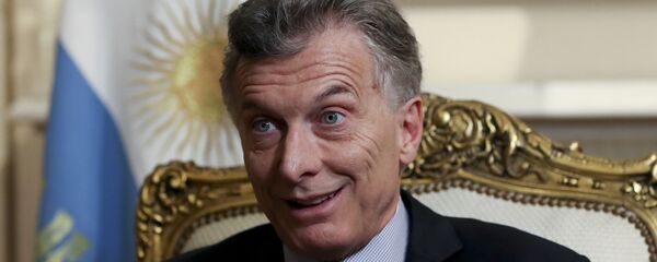 Mauricio Macri, presidente de argentina (archivo) Mauricio Macri, presidente de argentina (archivo) - Sputnik Mundo