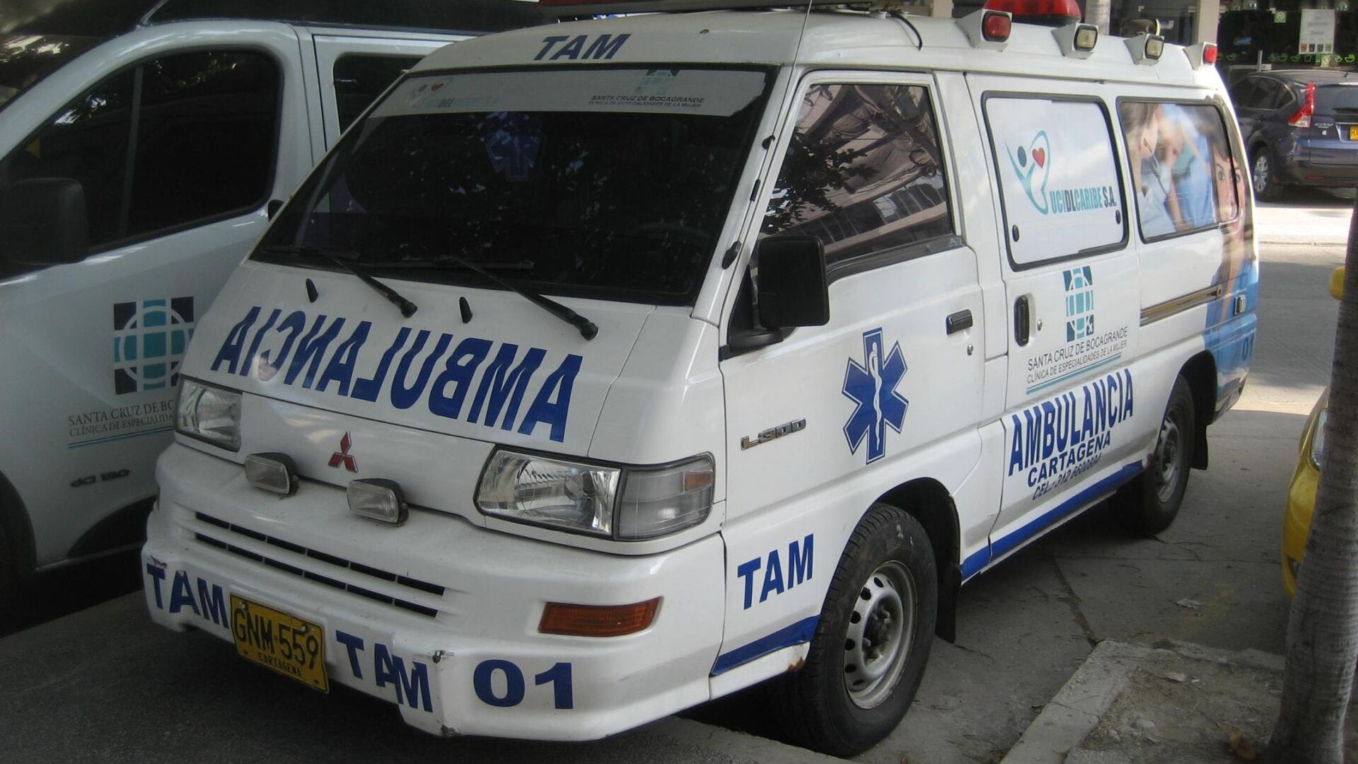 Ambulancia colombiana - Sputnik Mundo, 1920, 05.01.2022