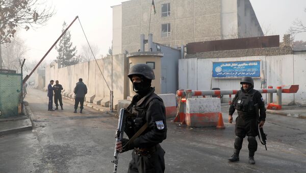 Un guardia de seguridad de Afganistán - Sputnik Mundo