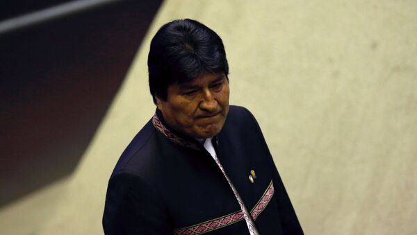 Evo Morales, presidente de Bolivia, asiste a la ceremonia de toma de posesión del nuevo presidente de Brasil, Jair Bolsonaro, en el Congreso Nacional de Brasil el 1 de enero de 2019 - Sputnik Mundo