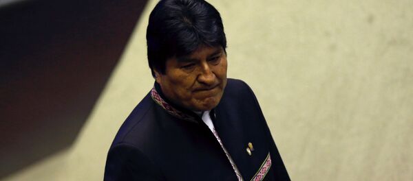Evo Morales, presidente de Bolivia, asiste a la ceremonia de toma de posesión del nuevo presidente de Brasil, Jair Bolsonaro, en el Congreso Nacional de Brasil el 1 de enero de 2019 Evo Morales, presidente de Bolivia, asiste a la ceremonia de toma de posesión del nuevo presidente de Brasil, Jair Bolsonaro, en el Congreso Nacional de Brasil el 1 de enero de 2019 - Sputnik Mundo