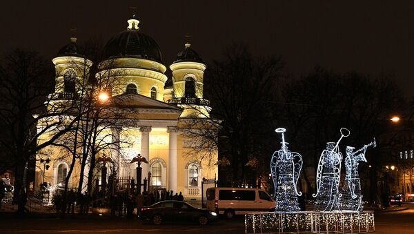La Catedral de la Transfiguración en San Petersburgo - Sputnik Mundo