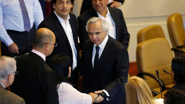 Andrés Chadwick, ministro del Interior de Chile - Sputnik Mundo