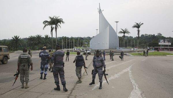 Fuerzas leales al presidente de Gabón en la capital Libreville, 7 de enero de 2019 - Sputnik Mundo