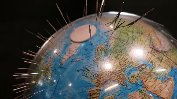 Un globo terráqueo - Sputnik Mundo