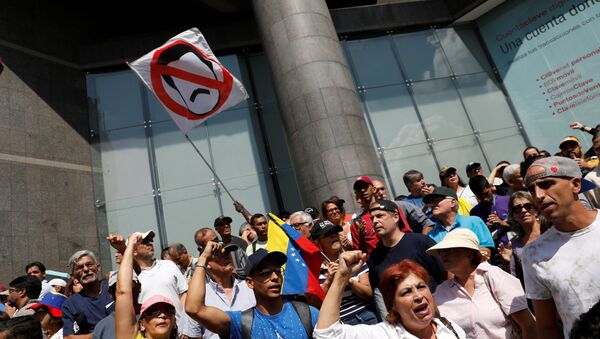 Protestas en Venezuela contra Nicolás Maduro - Sputnik Mundo