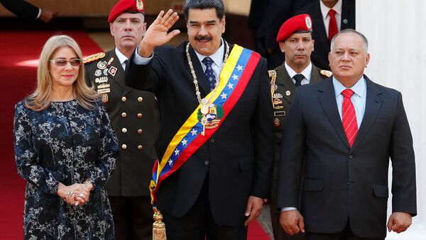 Nicolás Maduro, presidente de Venezuela, antes del discurso ante la Asamblea Nacional Constituyente (ANC) - Sputnik Mundo