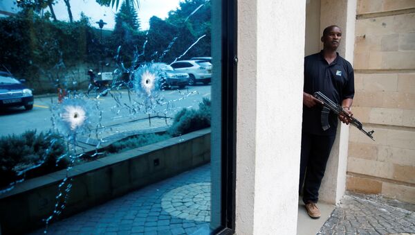 Lugar del atentado en Nairobi - Sputnik Mundo